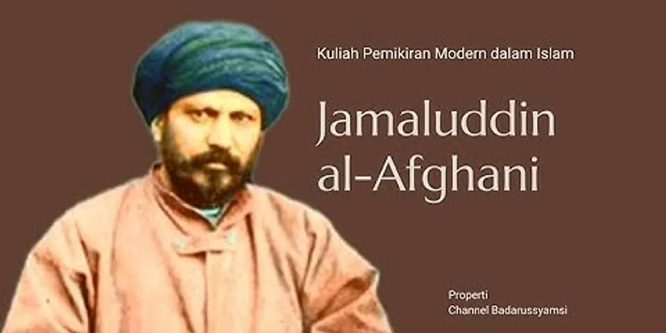 Al Afghani menuliskan Risalah yang sangat terkenal yaitu