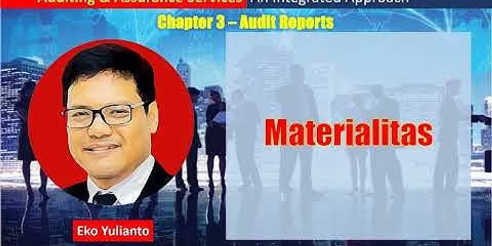 Apa alasan mengapa materialitas itu penting bagi auditor?