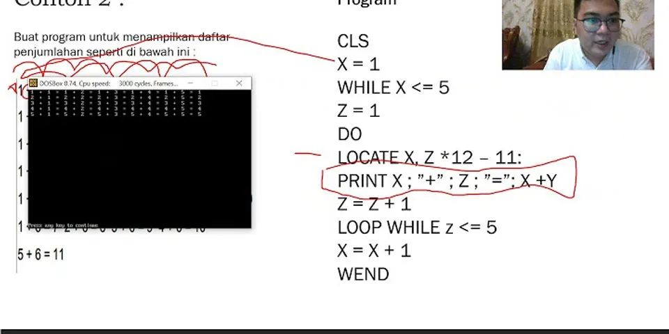 Apa fungsi dari nested loop