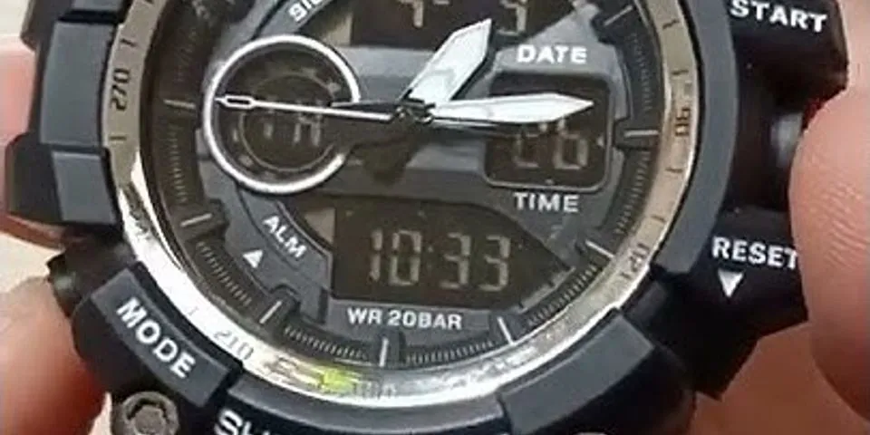 Apa fungsi dual time pada jam tangan