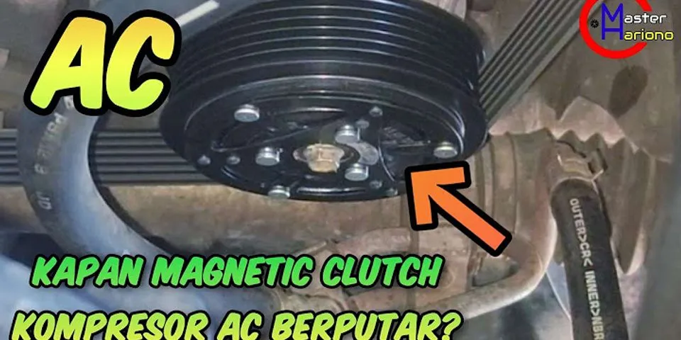 Apa fungsi magnetic clutch pada kompresor