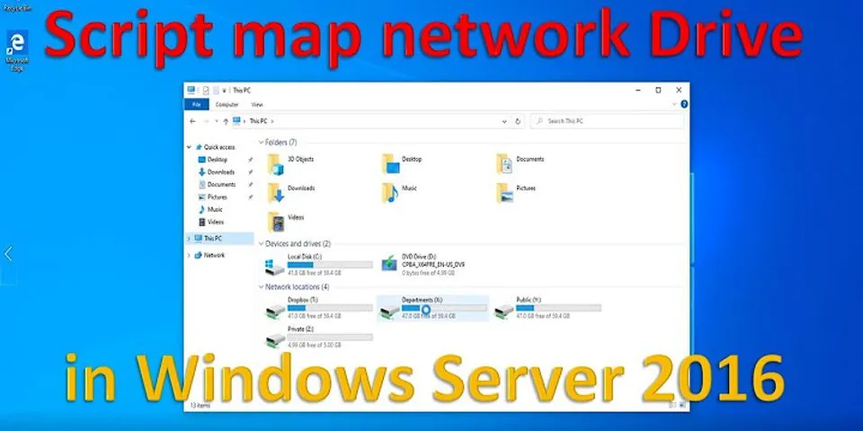 Apa fungsi reconnect at logon map network drive