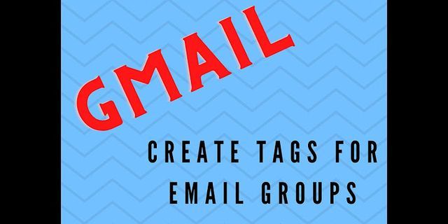 Apa fungsi tag dalam email group