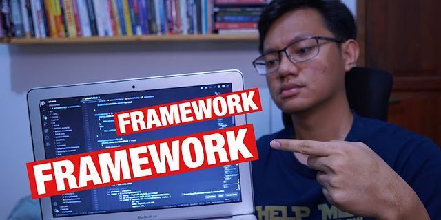 Apa fungsi window frame framework