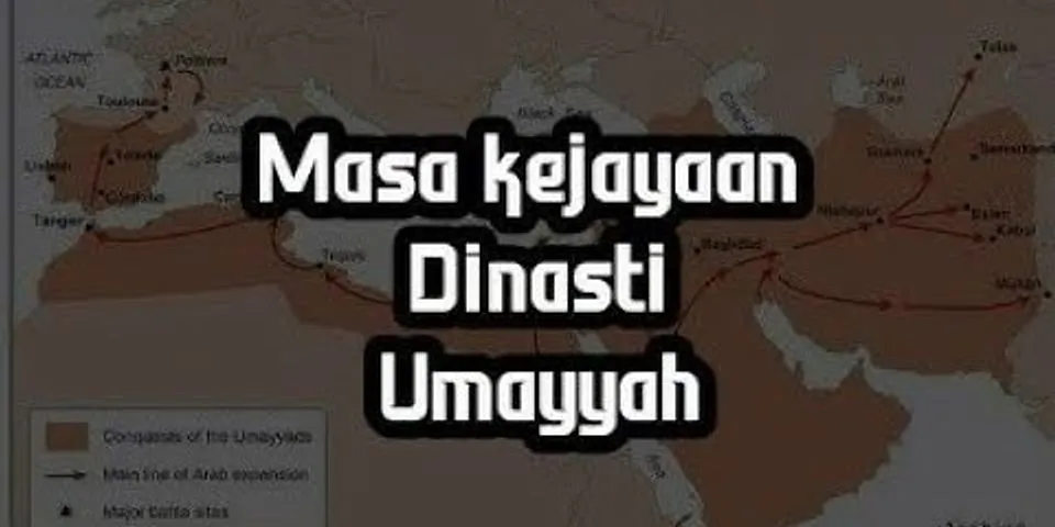 Apa kemajuan utama yang terwujud dalam masa Dinasti Bani Umayyah