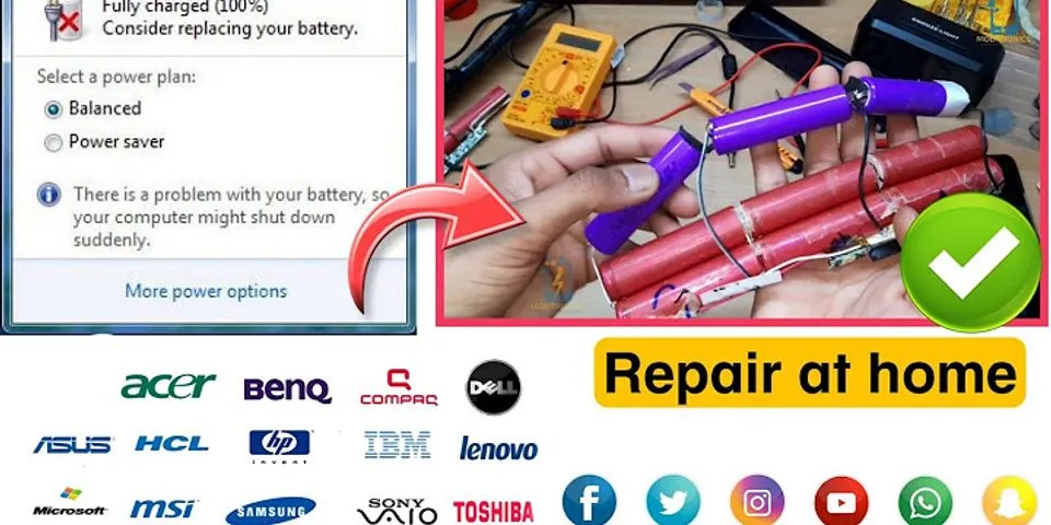 Apa maksud consider replacing your battery