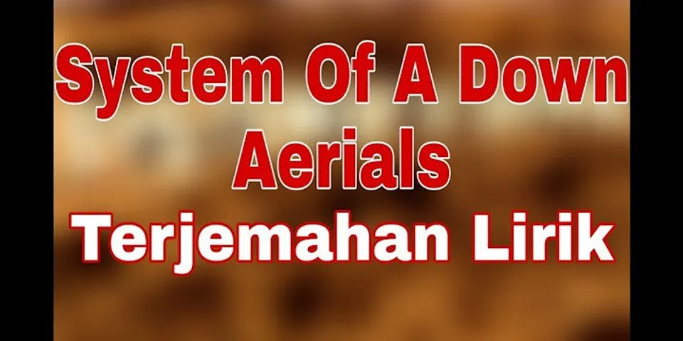 Apa maksud lagu aerial system of a down