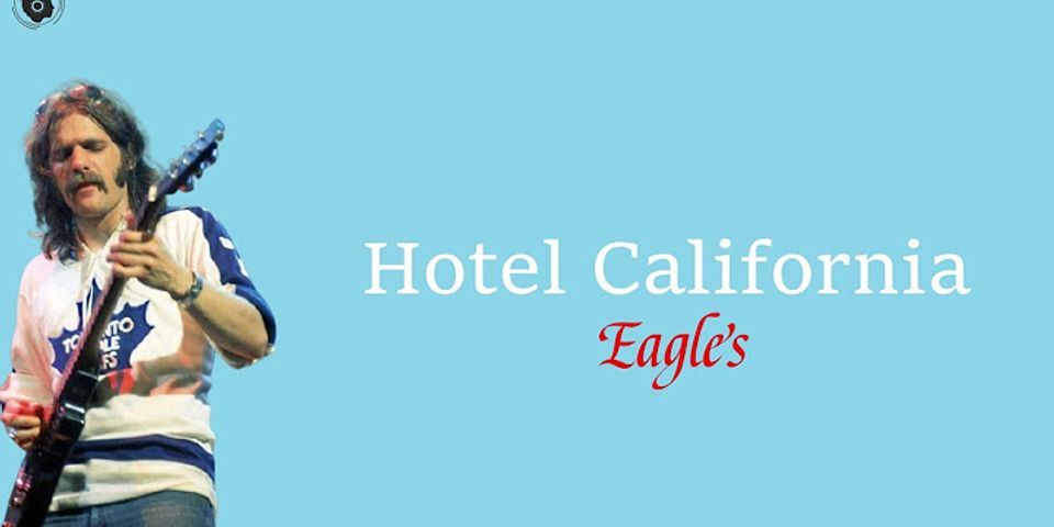 Eagles california перевод