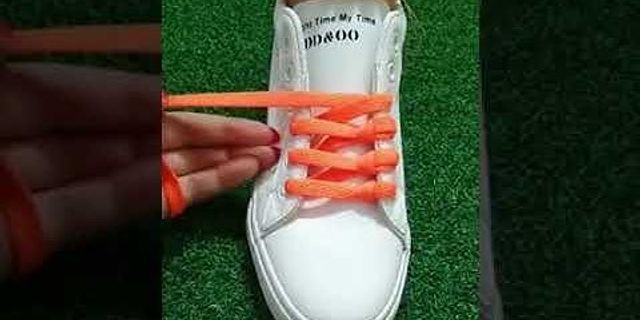 Apa maksud tanda strep di tali pada sepatu converse