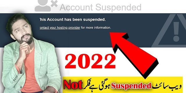 Has been suspended