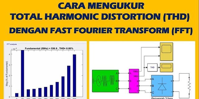 Apa maksud total harmonic distortion