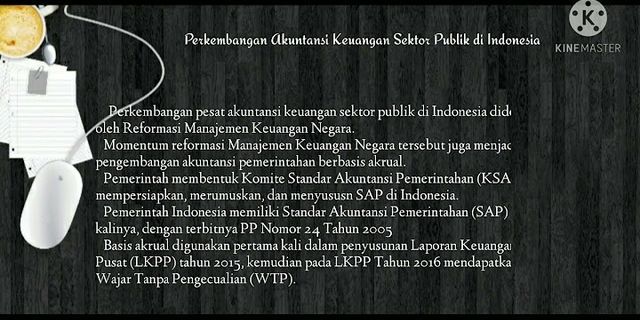 Apa pendapatmu tentang akuntansi sektor publik diindonesia sekarang