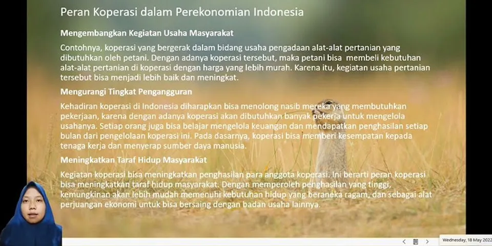 Apa peran dan fungsi koperasi bagi perekonomian indonesia