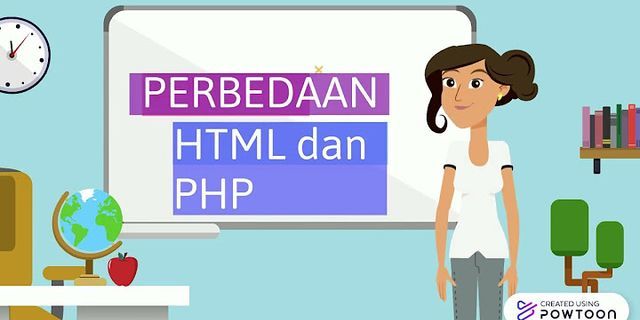 apa perbedaan html dan php