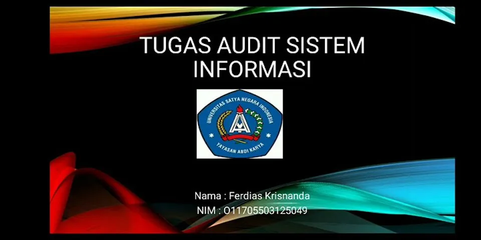 Apa perbedaan tujuan audit dan audit sistem informasi
