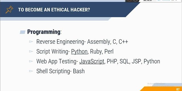 Apa saja kriteria agar seseorang disebut dengan ethical hacker