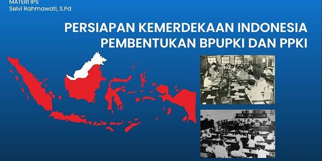 Bagaimana sikap bangsa indonesia dengan pembentukan bpupki?
