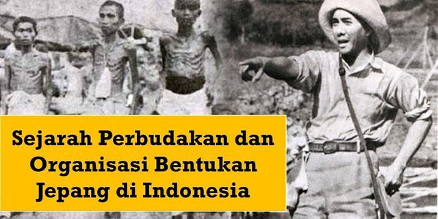 Apa tujuan pemerintah pendudukan Jepang mendirikan organisasi organisasi yang melibatkan tokoh tokoh nasional Indonesia *?