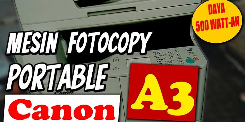 Apa yang anda ketahui tentang mesin fotocopy