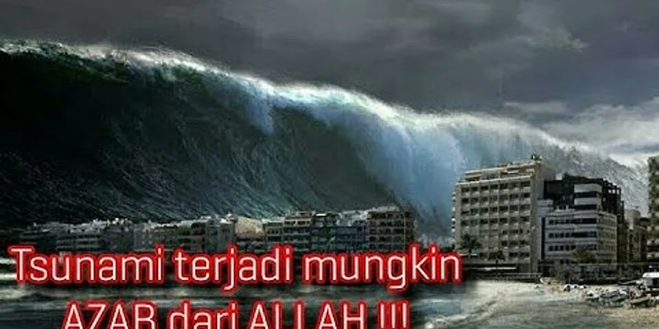 Apa yang dikatakan khalid basalamah tentang tsunami di aceh