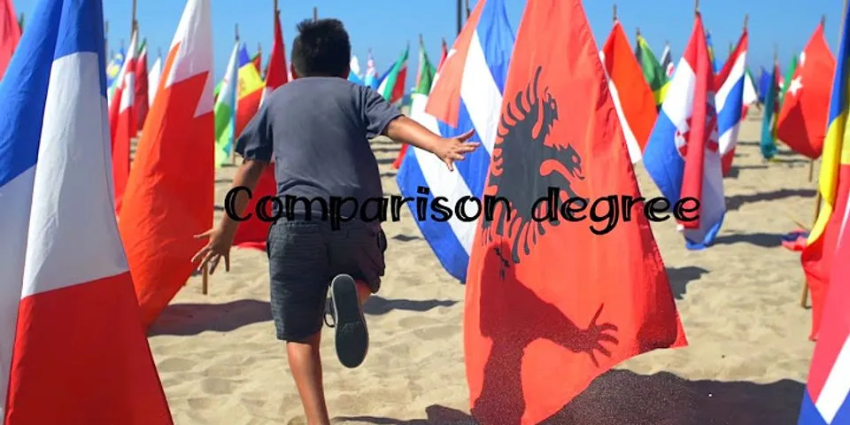 Apa yang dimaksud dengan comparative degree