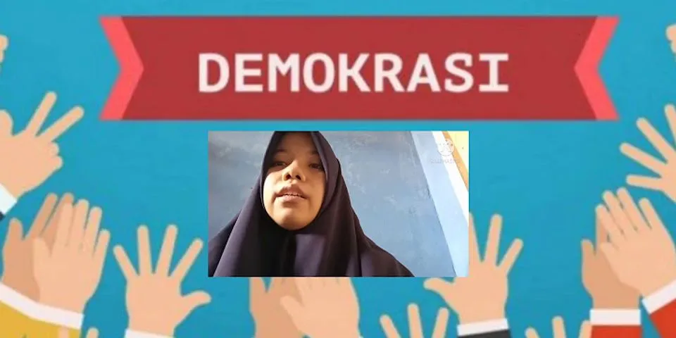 Apa yang dimaksud dengan demokrasi menurut kamus besar bahasa Indonesia?