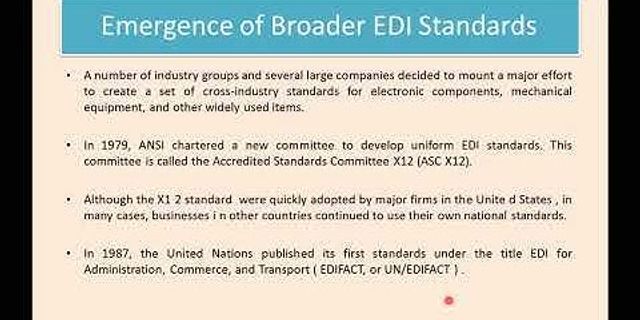 Apa yang dimaksud dengan EDI-dan sebutkan keuntungan dari Electronic Data Interchange (EDI)