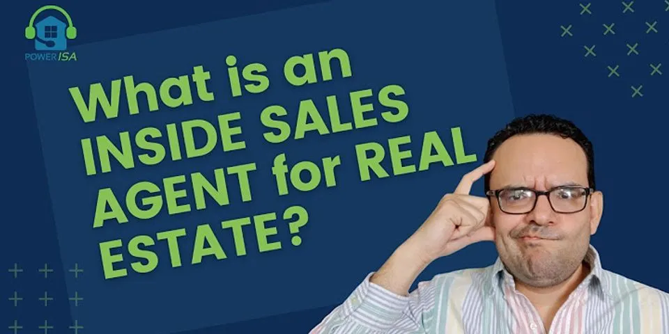 Apa yang dimaksud dengan sales agent