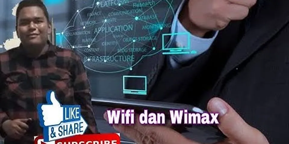 Apa yang dimaksud dengan wimax