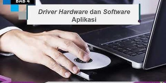 Apa yang dimaksud driver software
