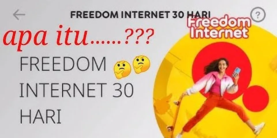Apa yang dimaksud freedom internet