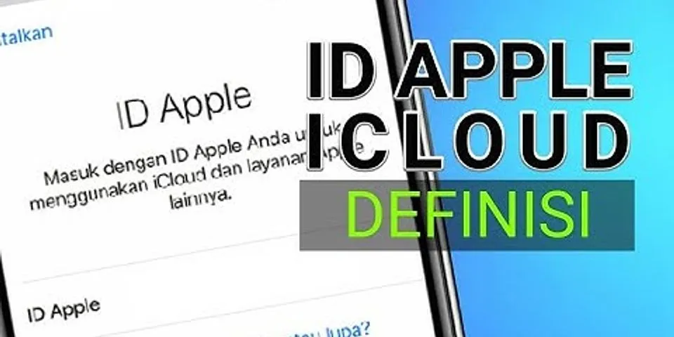 Apa yang dimaksud id apple