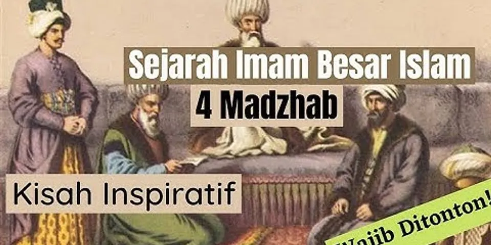 Apa yang dimaksud imam mazhab