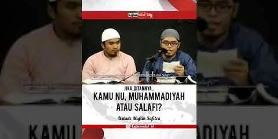 Apa yang kamu ketahui tentang muhammadiyah