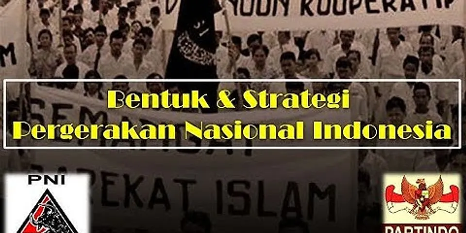 Apa yang menjadi penanda dimulainya masa pergerakan nasional di Indonesia