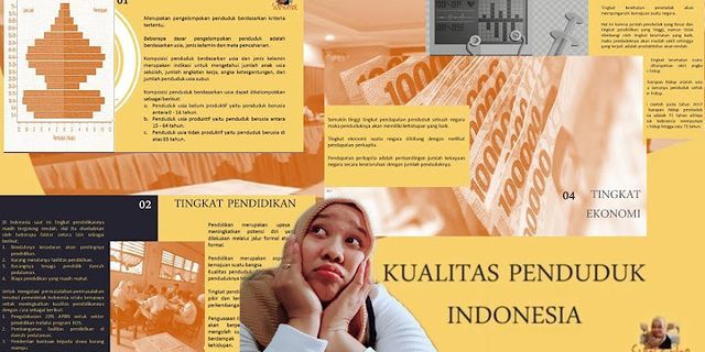 Apa yang menyebabkan kualitas pendidikan penduduk Indonesia masih tergolong rendah?