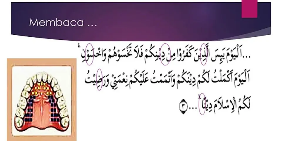 Apa yang telah disempurnakan menurut Surah Al Maidah ayat 3 *?