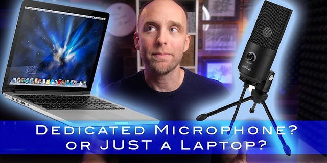Apakah laptop ada microphone?