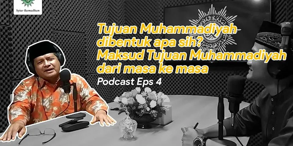 Apakah maksud dan tujuan KH Ahmad Dahlan mendirikan Muhammadiyah?