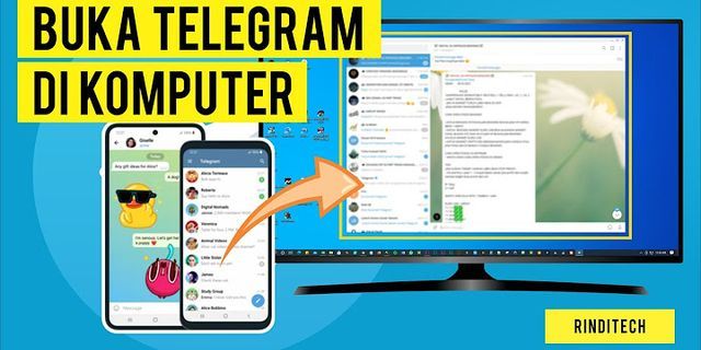 Apakah Telegram bisa dipindah ke laptop?