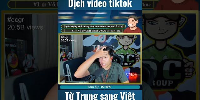 App dịch video tiếng Trung sang tiếng Việt