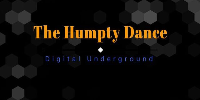 Digital underground. Humpty Dance Digital Underground. Humpty Dance. Саундтрек Digital Underground - the Humpty Dance.