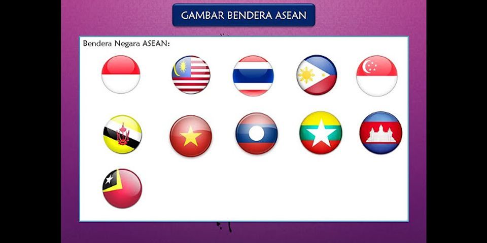 Asia perhimpunan tenggara negara-negara berdasarkan kawasan .... dibentuk di ASEAN merupakan