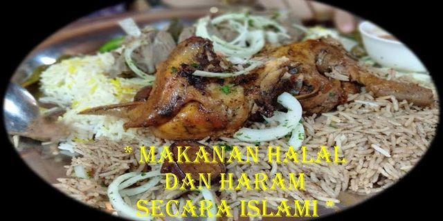 Ayat Al-Quran tentang makanan halal dan haram