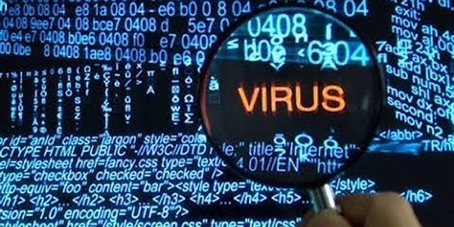 B Virus trong máy tính là gì