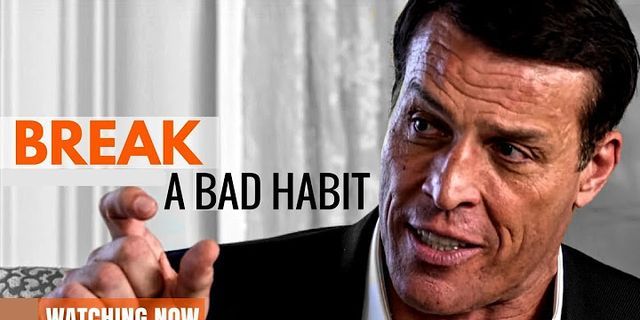 Bad habit là gì