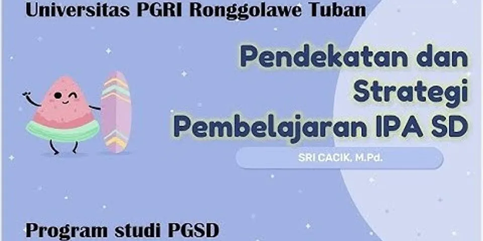 Bagaimana cara agar tujuan pada pendekatan pembelajaran dapat tercapai