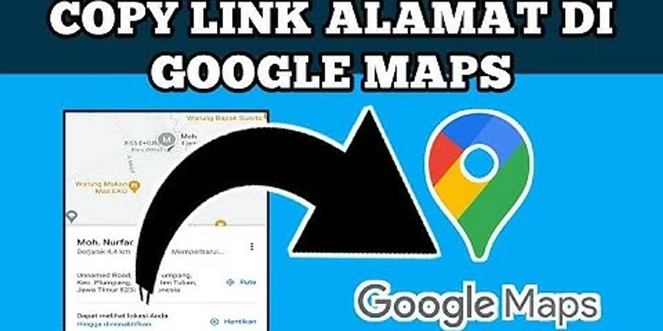 Bagaimana cara membagikan titik koordinat di Google Maps?