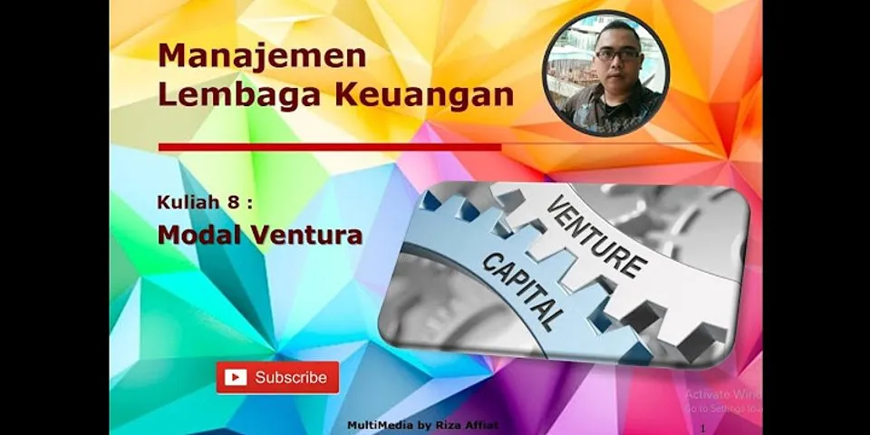 Bagaimana cara pembiayaan yang dilakukan oleh modal ventura di Indonesia?