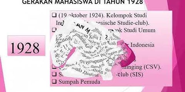 Bagaimana Fungsi Organisasi Kepemudaan Di Era Tahun 1928